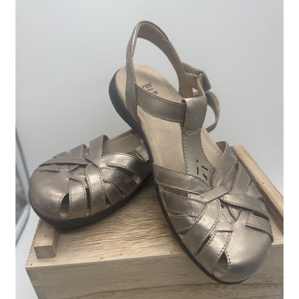 Earth Origins Platinum Sandals Savoy Sheva Sandals Mary Jane Women's Size 10